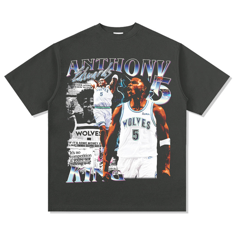 ANTHONY EDWARDS VINTAGE TEE · ALLEY OOP