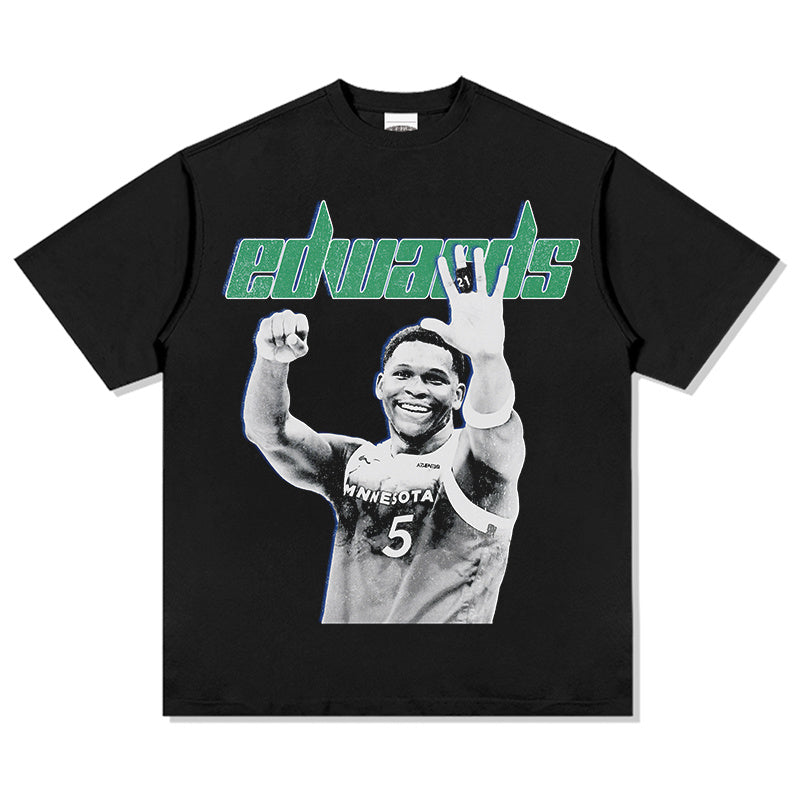 ANTHONY EDWARDS VINTAGE TEE · FAST BREAK