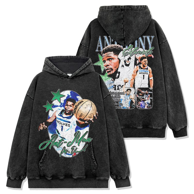 ANTHONY EDWARDS VINTAGE HOODIE · PRIME