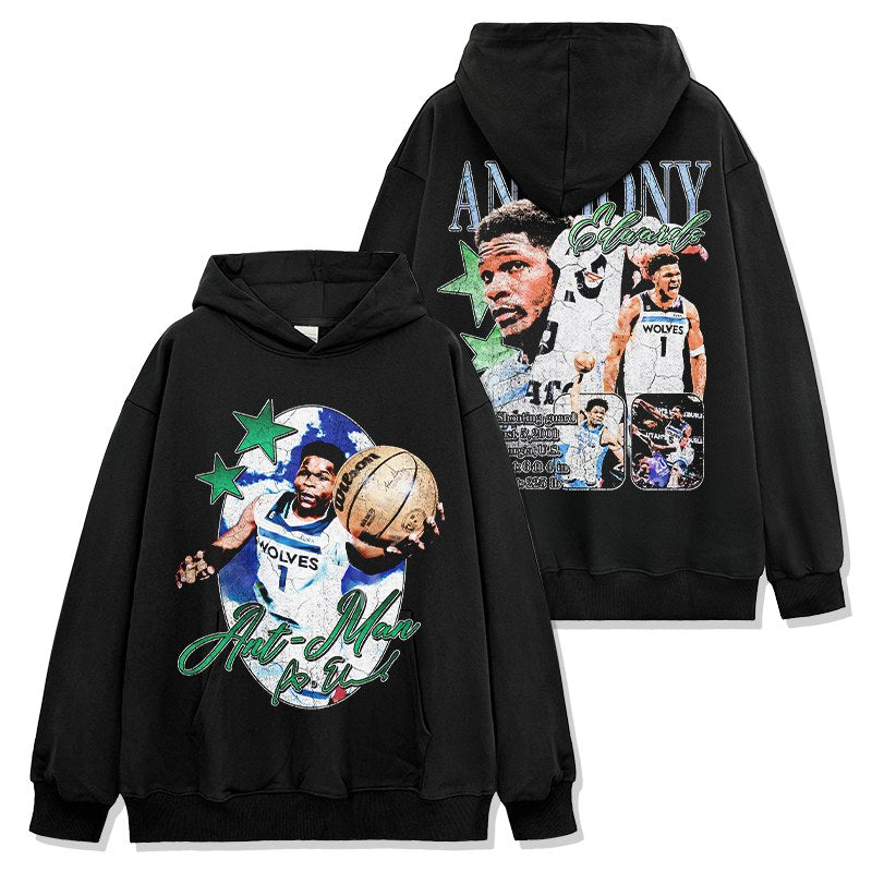 ANTHONY EDWARDS VINTAGE HOODIE · PRIME