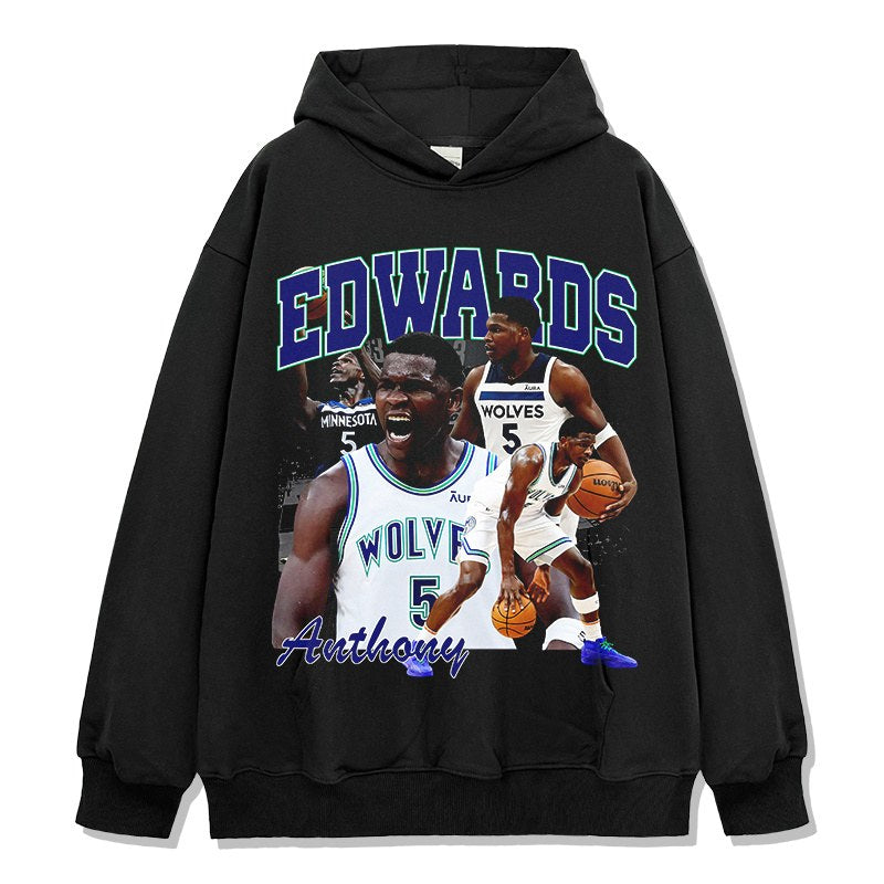ANTHONY EDWARDS VINTAGE HOODIE · BUZZER BEATER