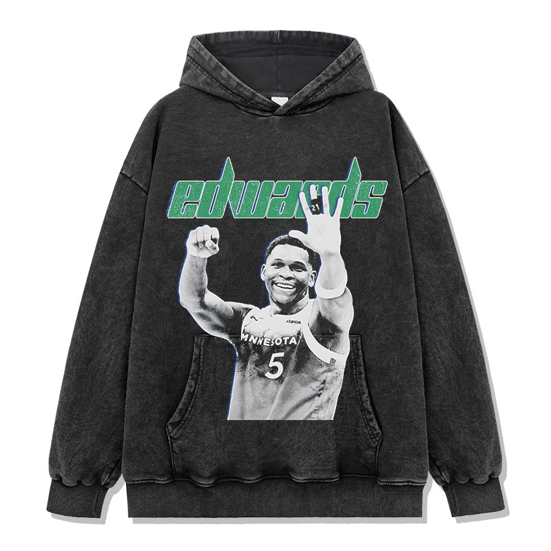 ANTHONY EDWARDS VINTAGE HOODIE · FAST BREAK
