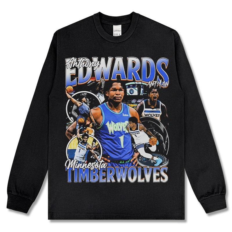 ANTHONY EDWARDS LONG SLEEVE · ROOKIE YEAR