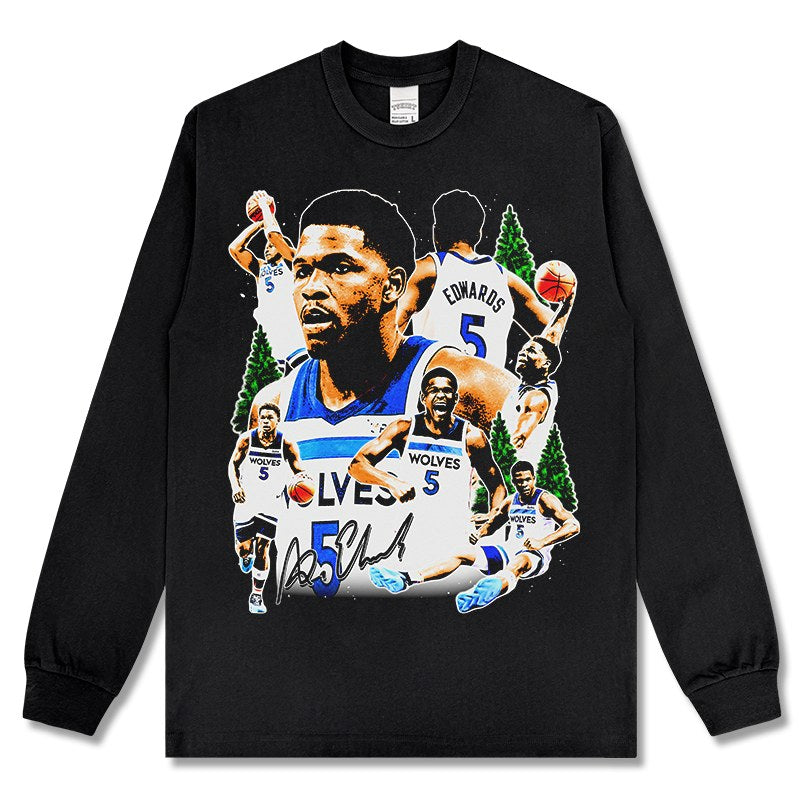 ANTHONY EDWARDS LONG SLEEVE · SLAM DUNK
