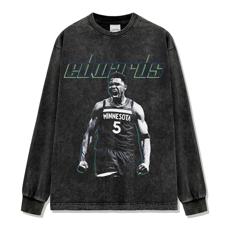 ANTHONY EDWARDS LONG SLEEVE · AND ONE