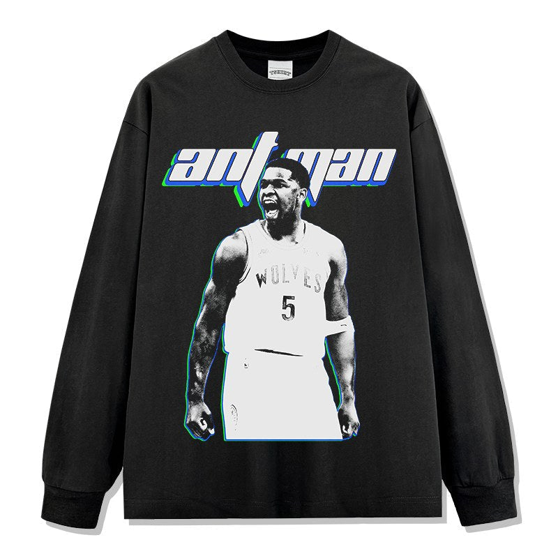 ANTHONY EDWARDS LONG SLEEVE · HALL OF FAME