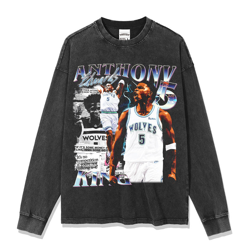 ANTHONY EDWARDS LONG SLEEVE · ALLEY OOP