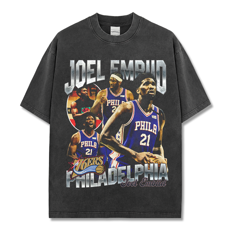 JOEL EMBIID VINTAGE TEE · CROSSOVER