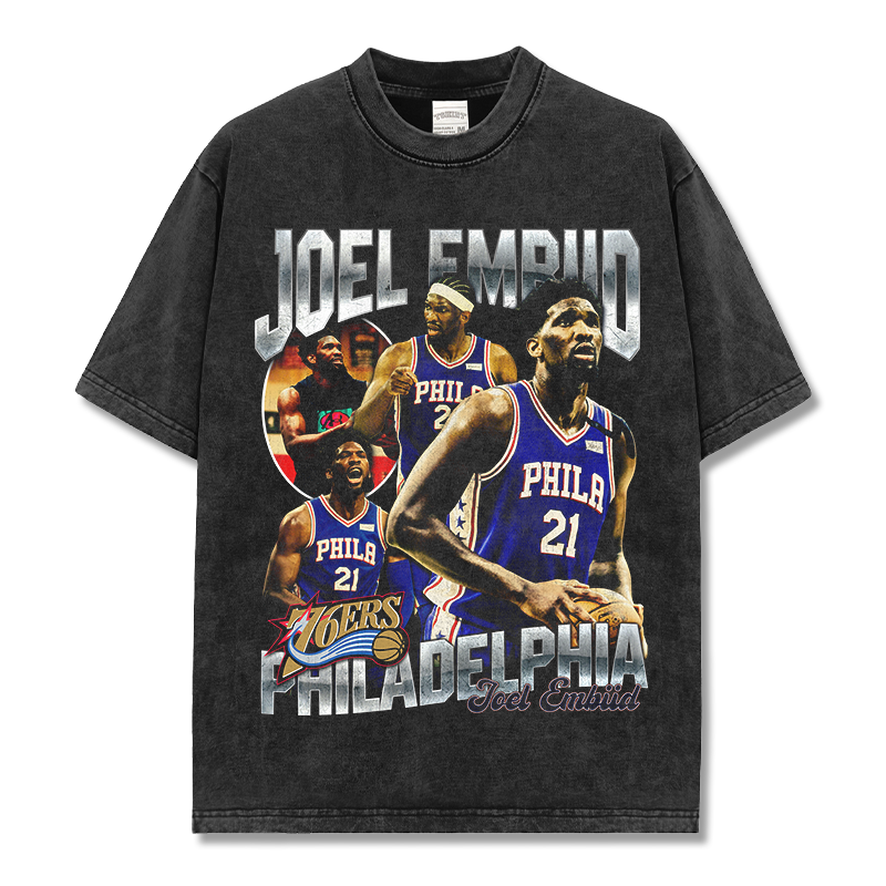 JOEL EMBIID VINTAGE TEE · CROSSOVER