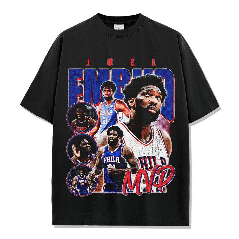 JOEL EMBIID VINTAGE TEE · HALL OF FAME