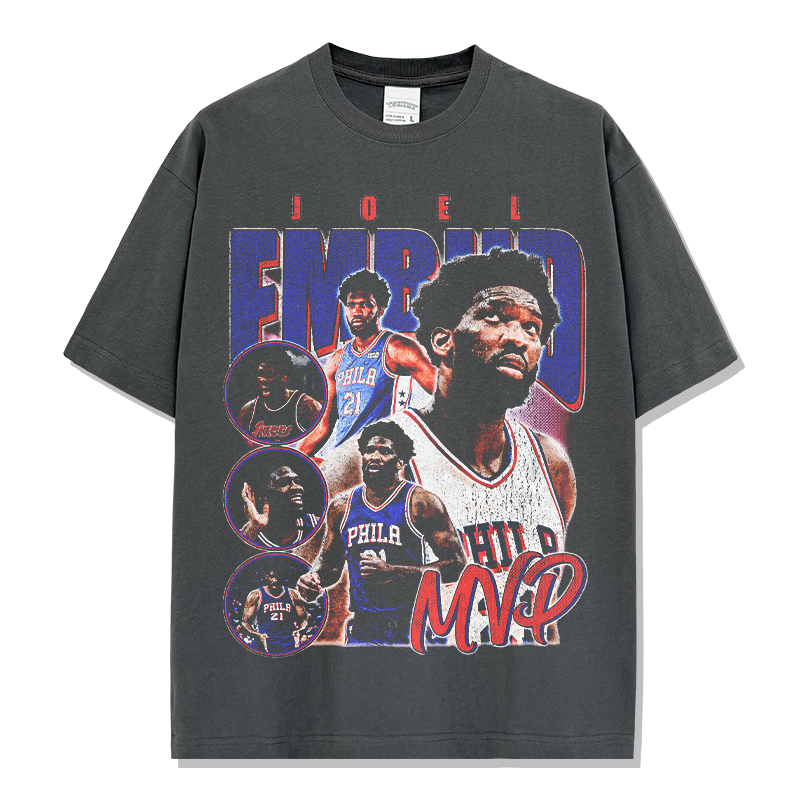 JOEL EMBIID VINTAGE TEE · HALL OF FAME