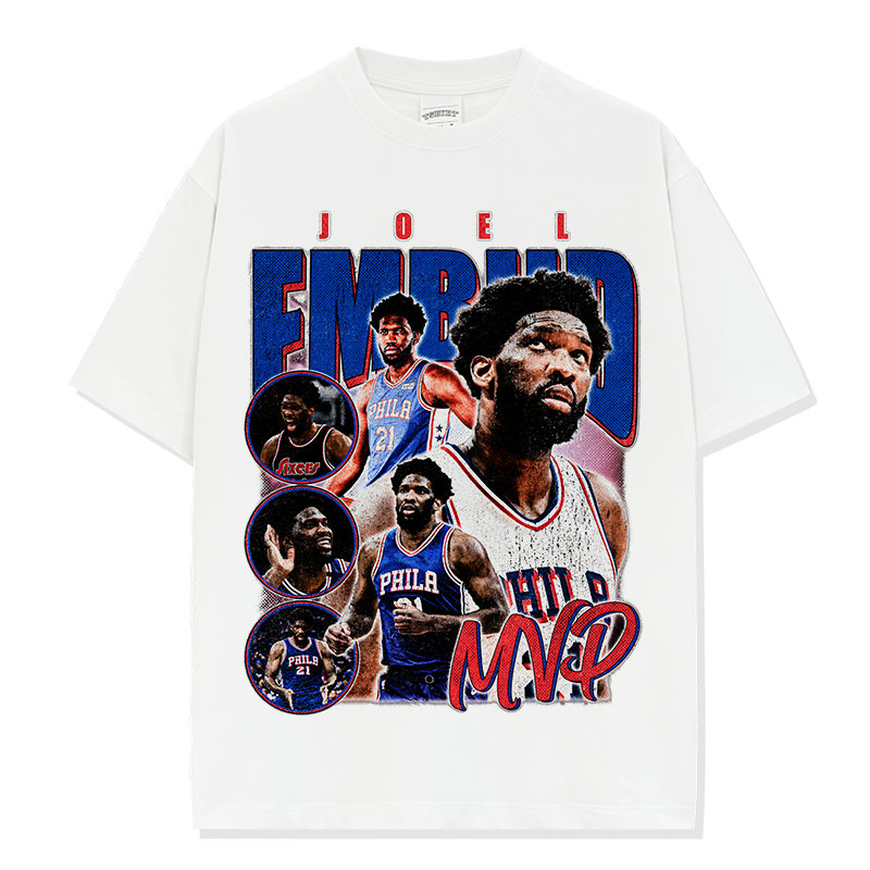 JOEL EMBIID VINTAGE TEE · HALL OF FAME