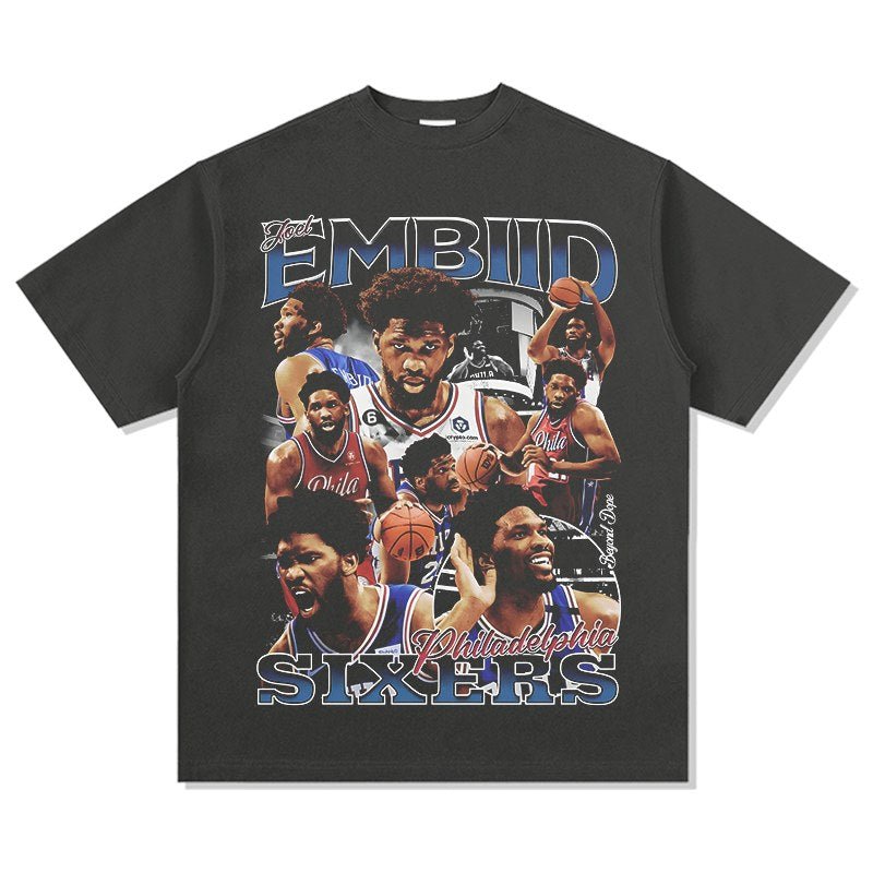 JOEL EMBIID VINTAGE TEE · BUZZER BEATER