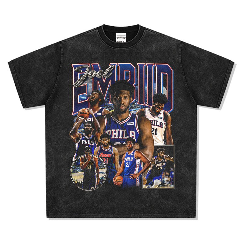 JOEL EMBIID VINTAGE TEE · CLUTCH