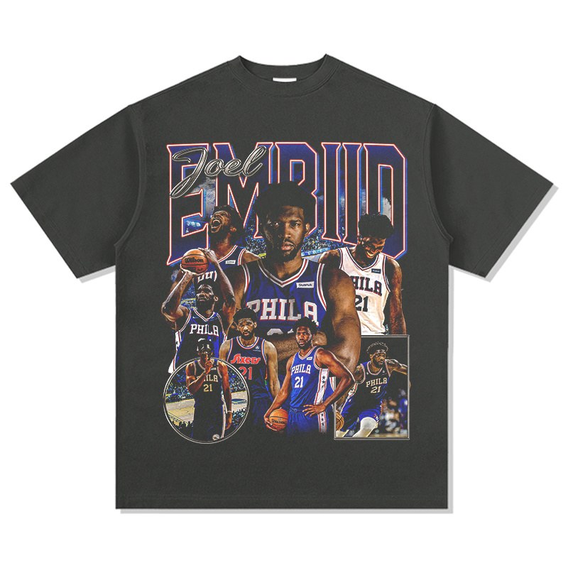 JOEL EMBIID VINTAGE TEE · CLUTCH
