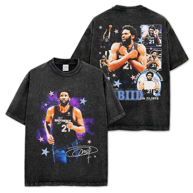 JOEL EMBIID VINTAGE TEE · LEGEND