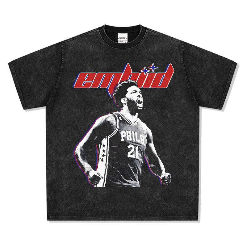 JOEL EMBIID VINTAGE TEE · ICON