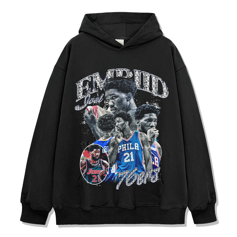 JOEL EMBIID VINTAGE HOODIE · DYNASTY