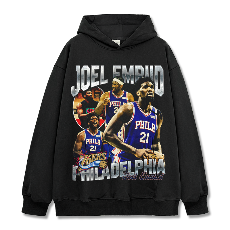 JOEL EMBIID VINTAGE HOODIE · CROSSOVER