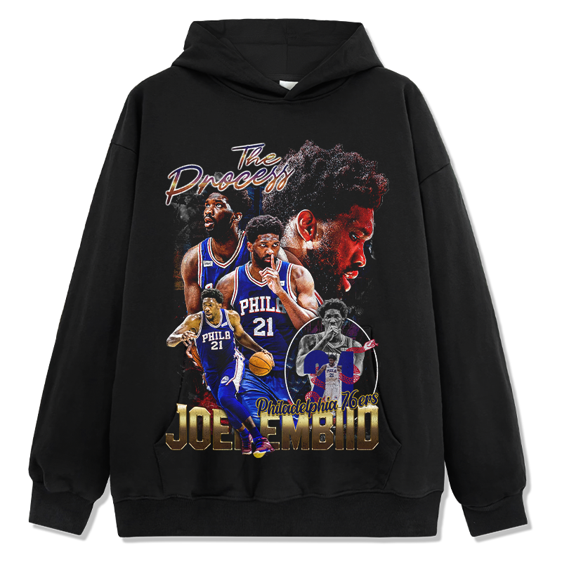 JOEL EMBIID VINTAGE HOODIE · FADEAWAY