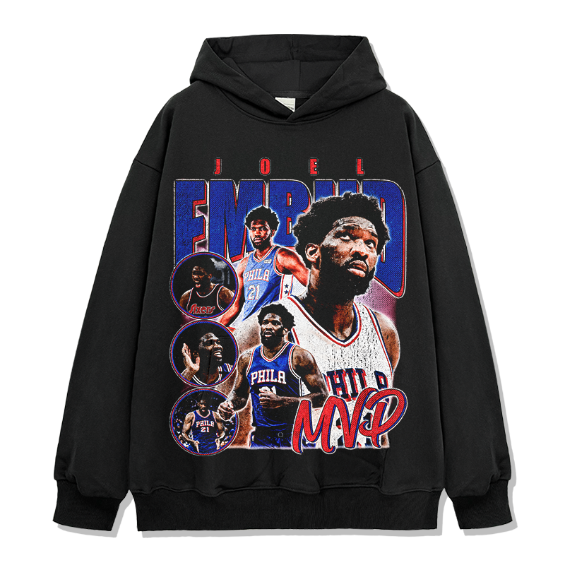 JOEL EMBIID VINTAGE HOODIE · HALL OF FAME