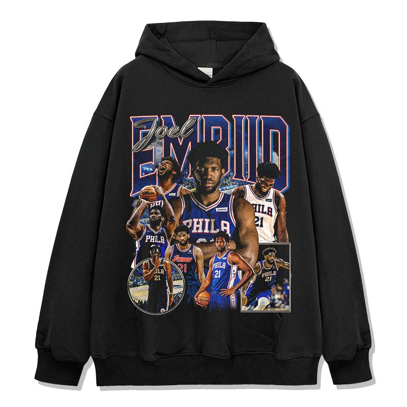 JOEL EMBIID VINTAGE HOODIE · CLUTCH