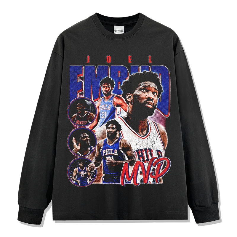 JOEL EMBIID LONG SLEEVE · HALL OF FAME