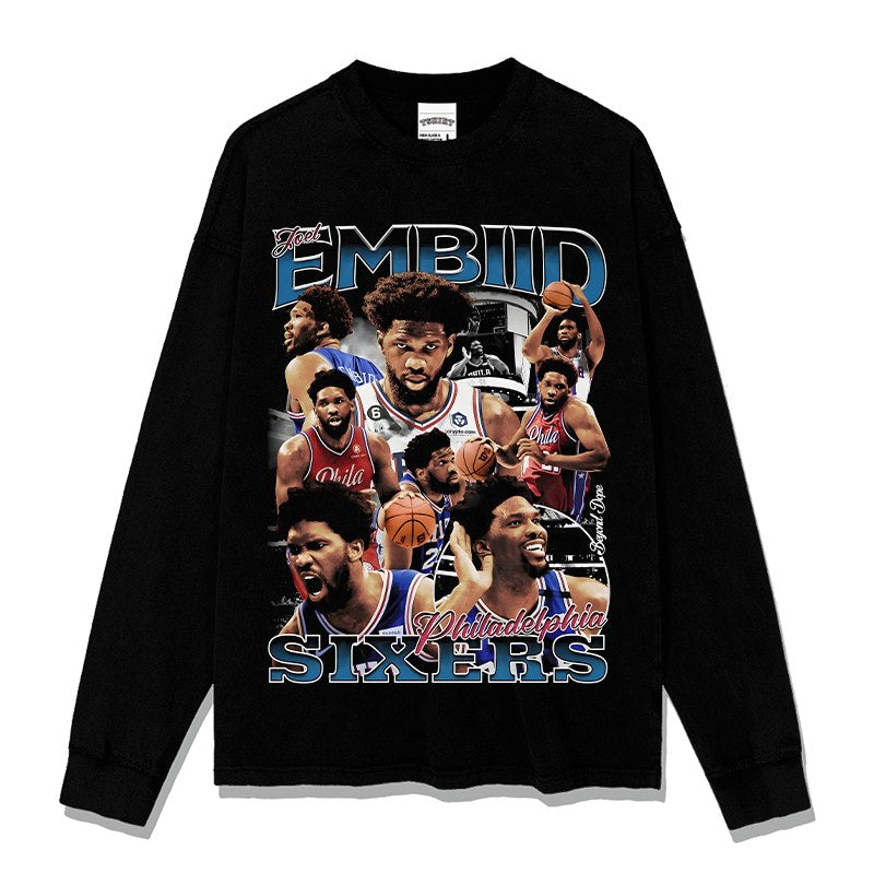 JOEL EMBIID LONG SLEEVE · BUZZER BEATER
