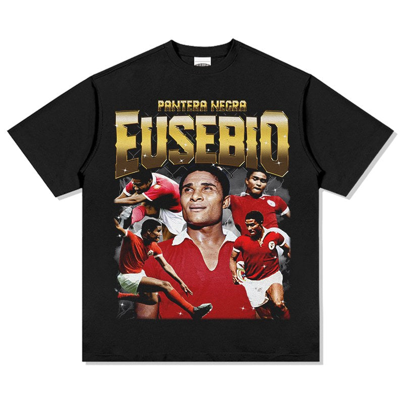 EUSÉBIO VINTAGE TEE · GOLDEN BOOT