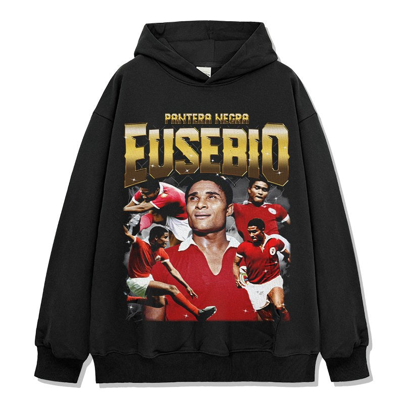 EUSÉBIO VINTAGE HOODIE · GOLDEN BOOT