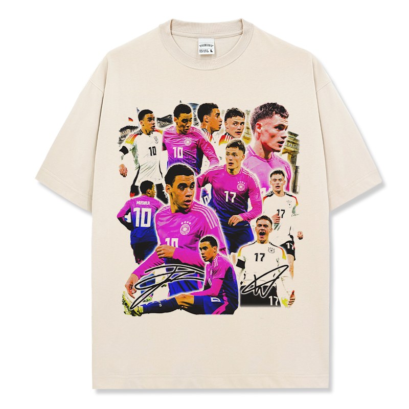FLORIAN WIRTZ VINTAGE TEE · GOLDEN BOOT