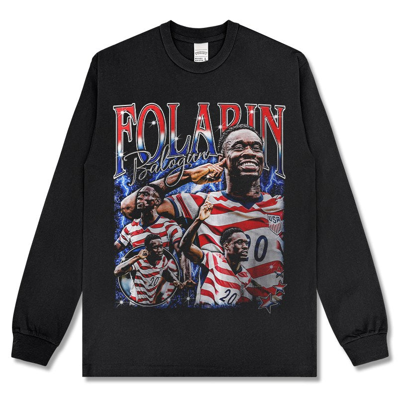 FOLARIN BALOGUN LONG SLEEVE · GOLDEN BOOT
