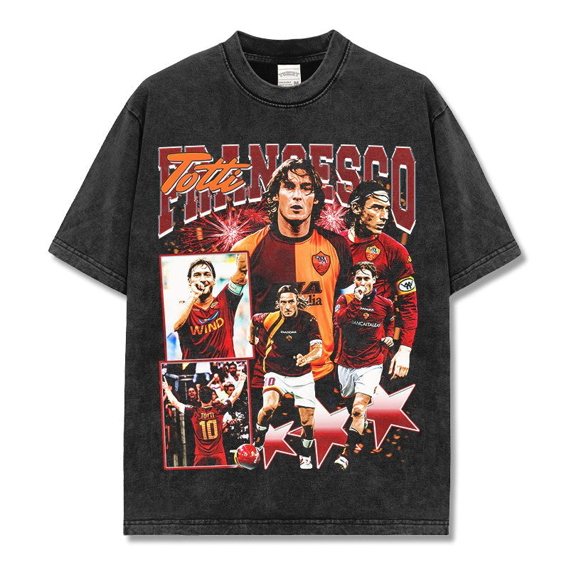 FRANCESCO TOTTI VINTAGE TEE · GOLDEN BOOT