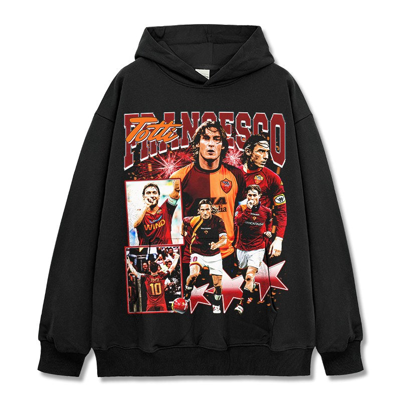 FRANCESCO TOTTI VINTAGE HOODIE · GOLDEN BOOT
