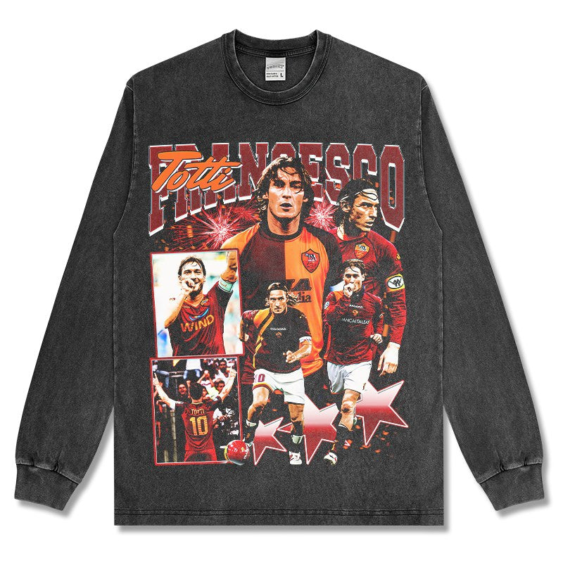 FRANCESCO TOTTI LONG SLEEVE · GOLDEN BOOT