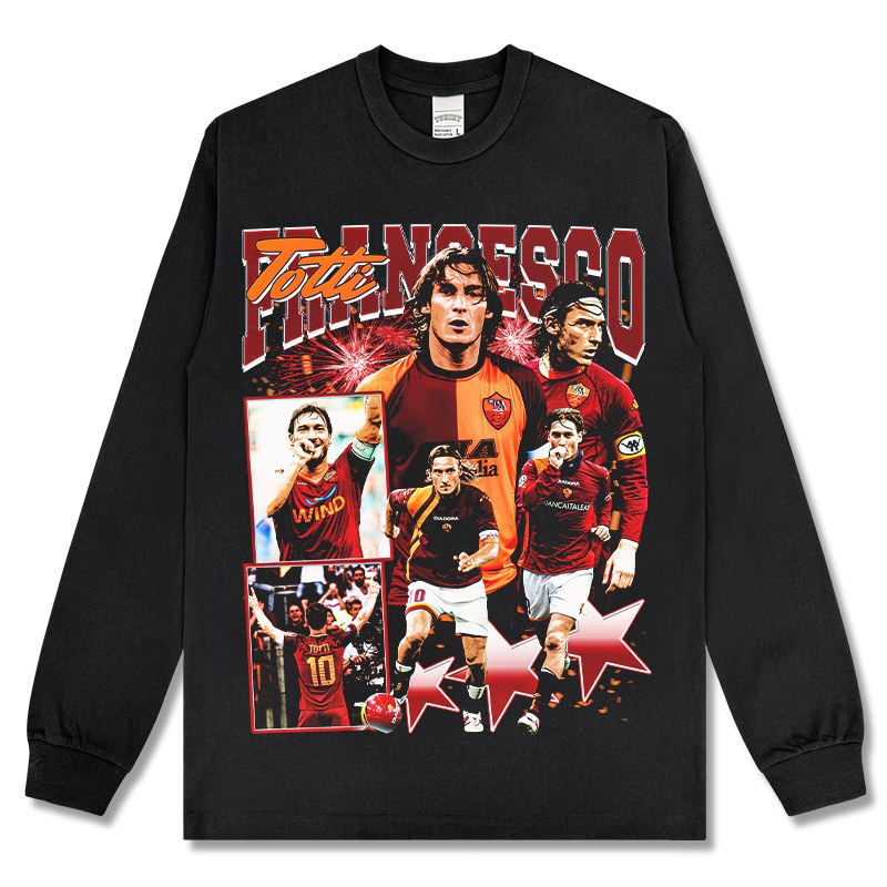 FRANCESCO TOTTI LONG SLEEVE · GOLDEN BOOT