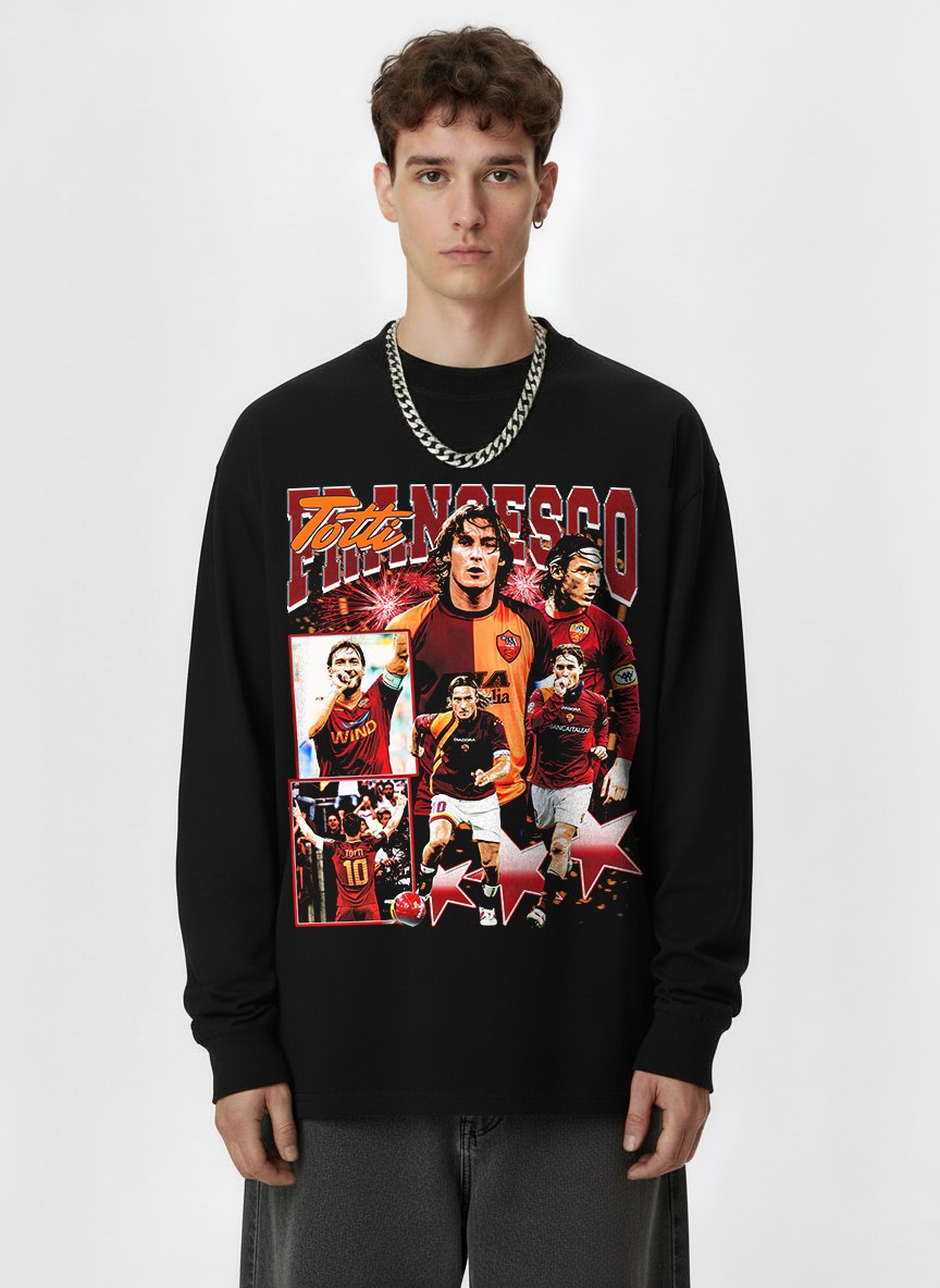 FRANCESCO TOTTI LONG SLEEVE · GOLDEN BOOT