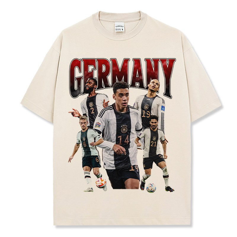GERMANY VINTAGE TEE · GOLDEN BOOT