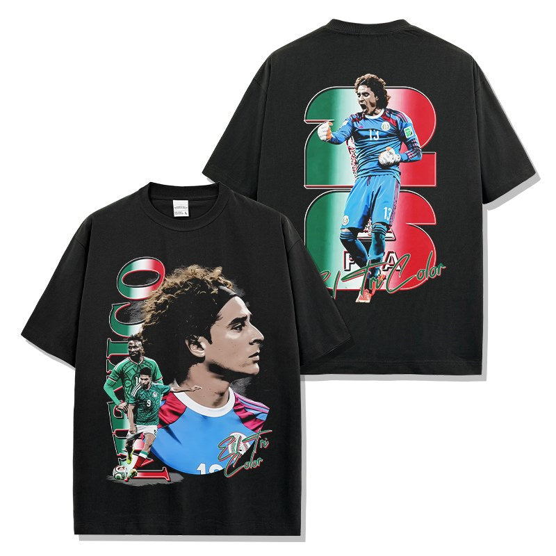 GUILLERMO OCHOA VINTAGE TEE · GOLDEN BOOT