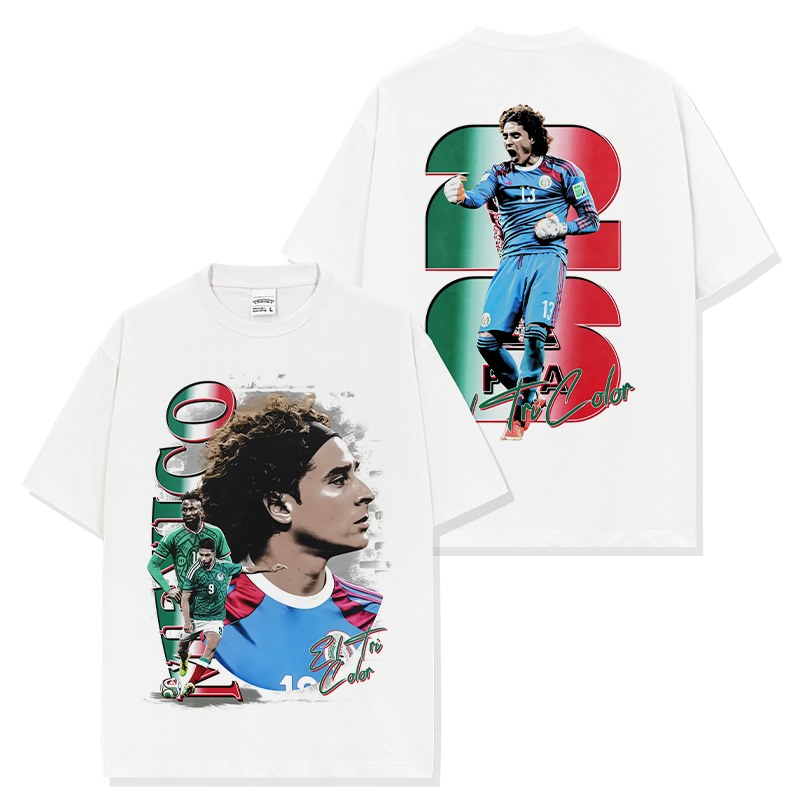 GUILLERMO OCHOA VINTAGE TEE · GOLDEN BOOT