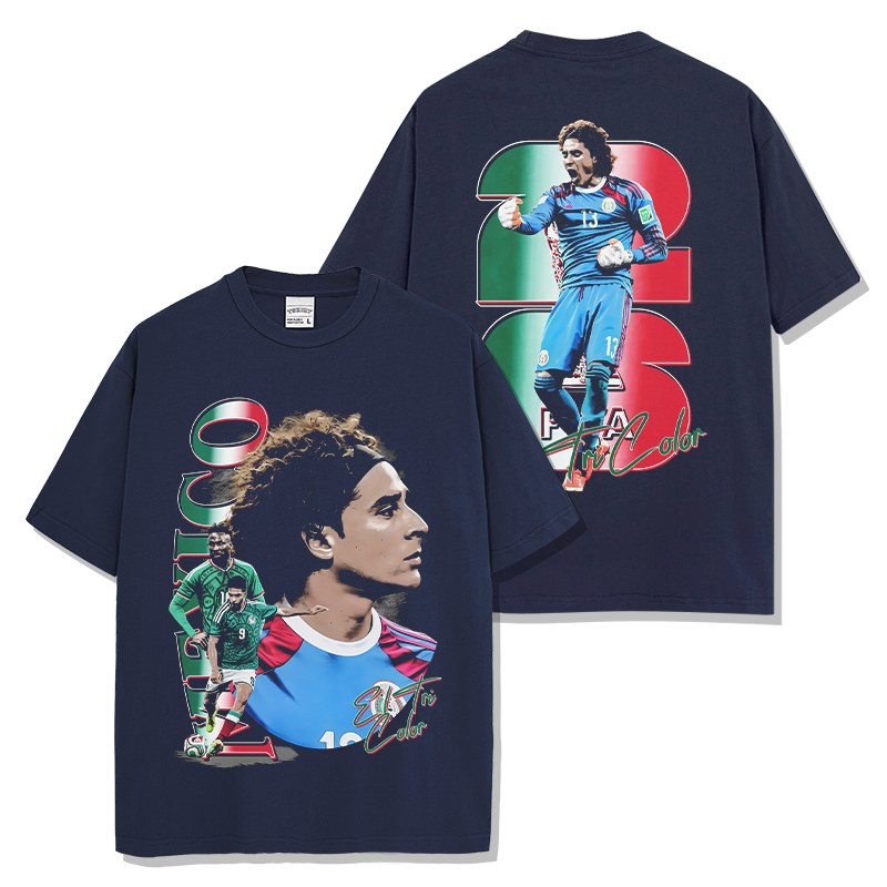 GUILLERMO OCHOA VINTAGE TEE · GOLDEN BOOT