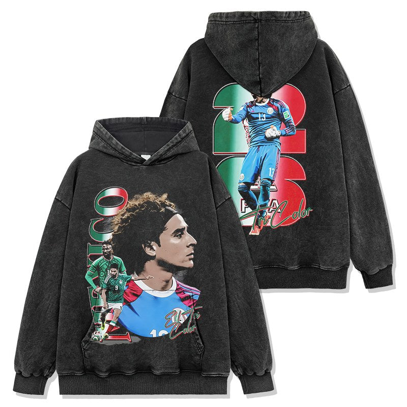 GUILLERMO OCHOA VINTAGE HOODIE · GOLDEN BOOT