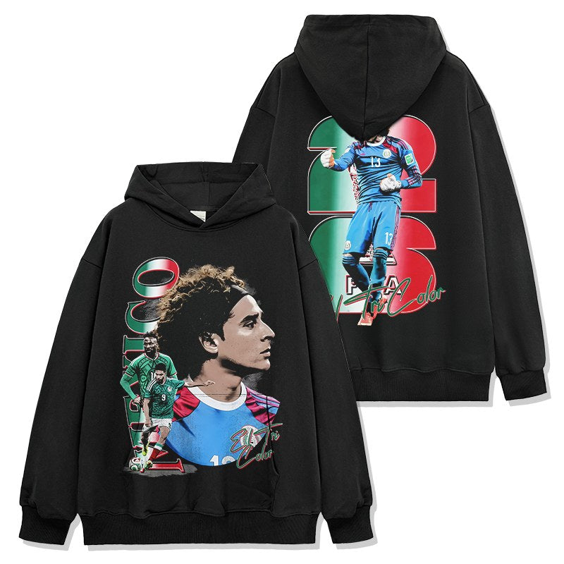 GUILLERMO OCHOA VINTAGE HOODIE · GOLDEN BOOT