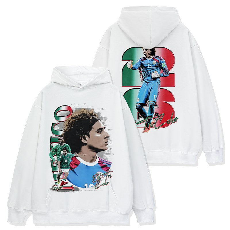 GUILLERMO OCHOA VINTAGE HOODIE · GOLDEN BOOT