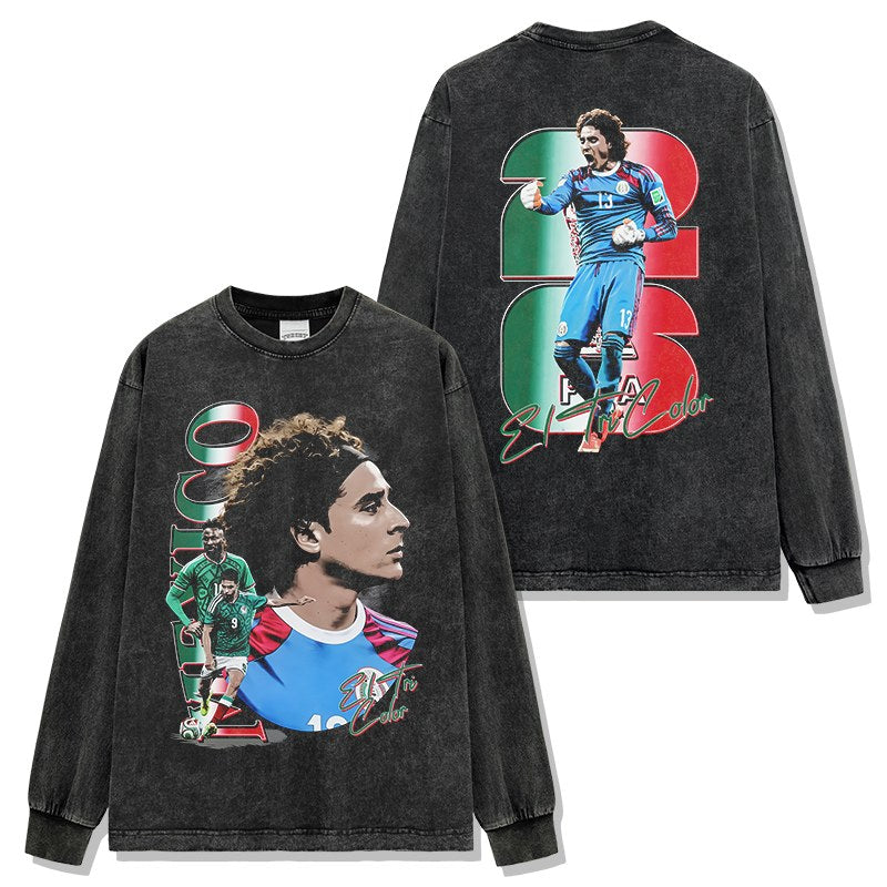 GUILLERMO OCHOA LONG SLEEVE · GOLDEN BOOT