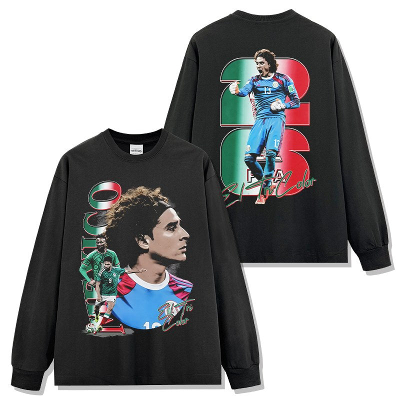 GUILLERMO OCHOA LONG SLEEVE · GOLDEN BOOT
