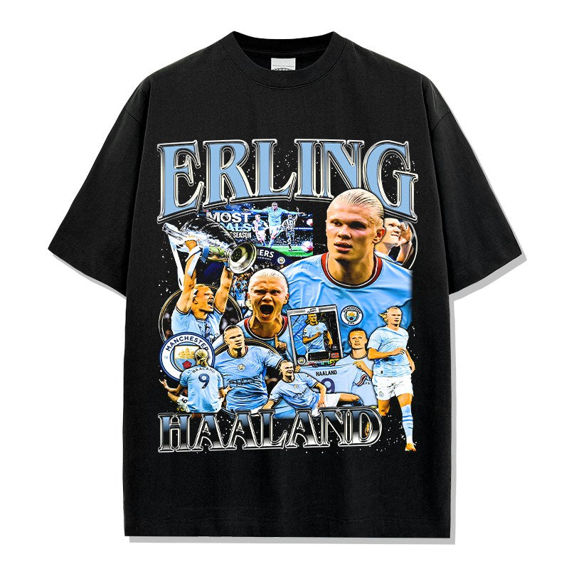 HAALAND VINTAGE TEE · FINAL WHISTLE