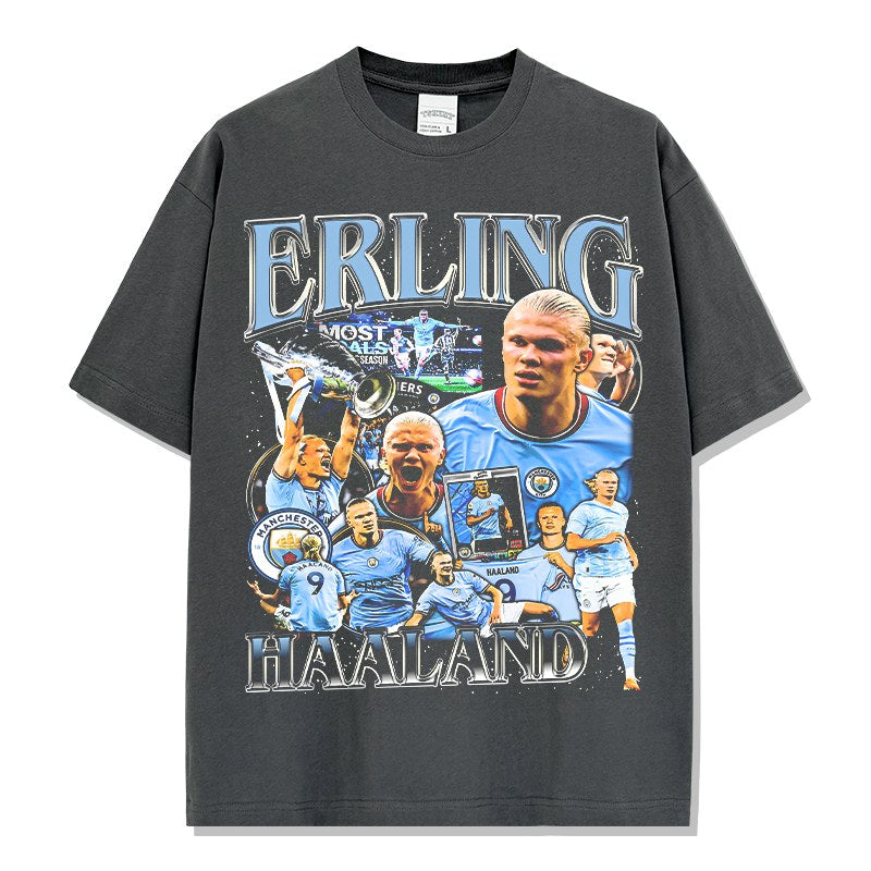 HAALAND VINTAGE TEE · FINAL WHISTLE