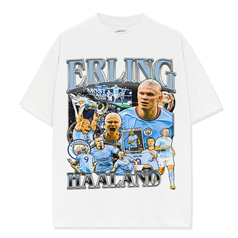 HAALAND VINTAGE TEE · FINAL WHISTLE