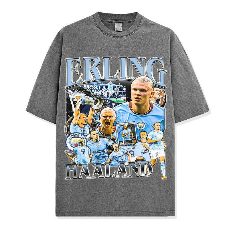 HAALAND VINTAGE TEE · FINAL WHISTLE